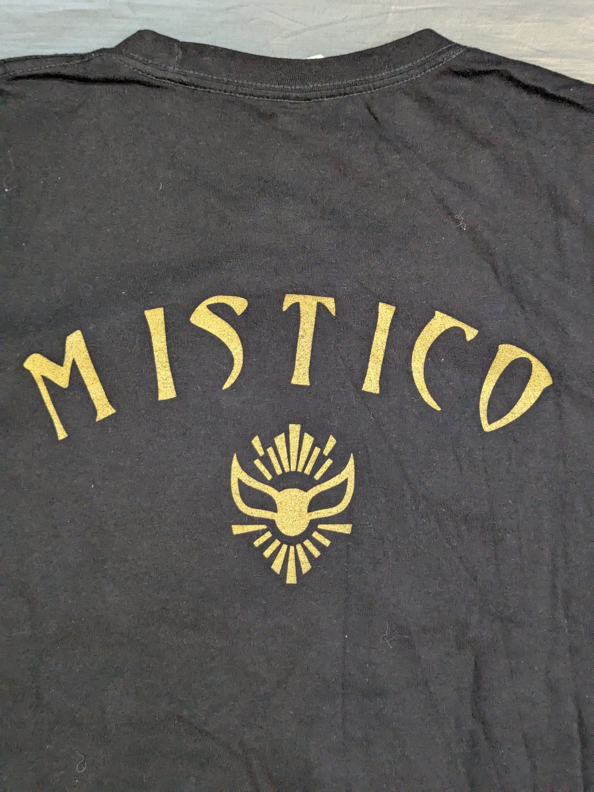 Mistico Mask Illustration T-Shirt (Black)