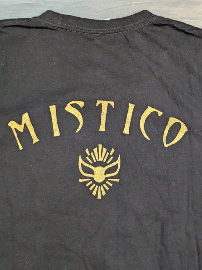 Mistico Mask Illustration T-Shirt (Black)