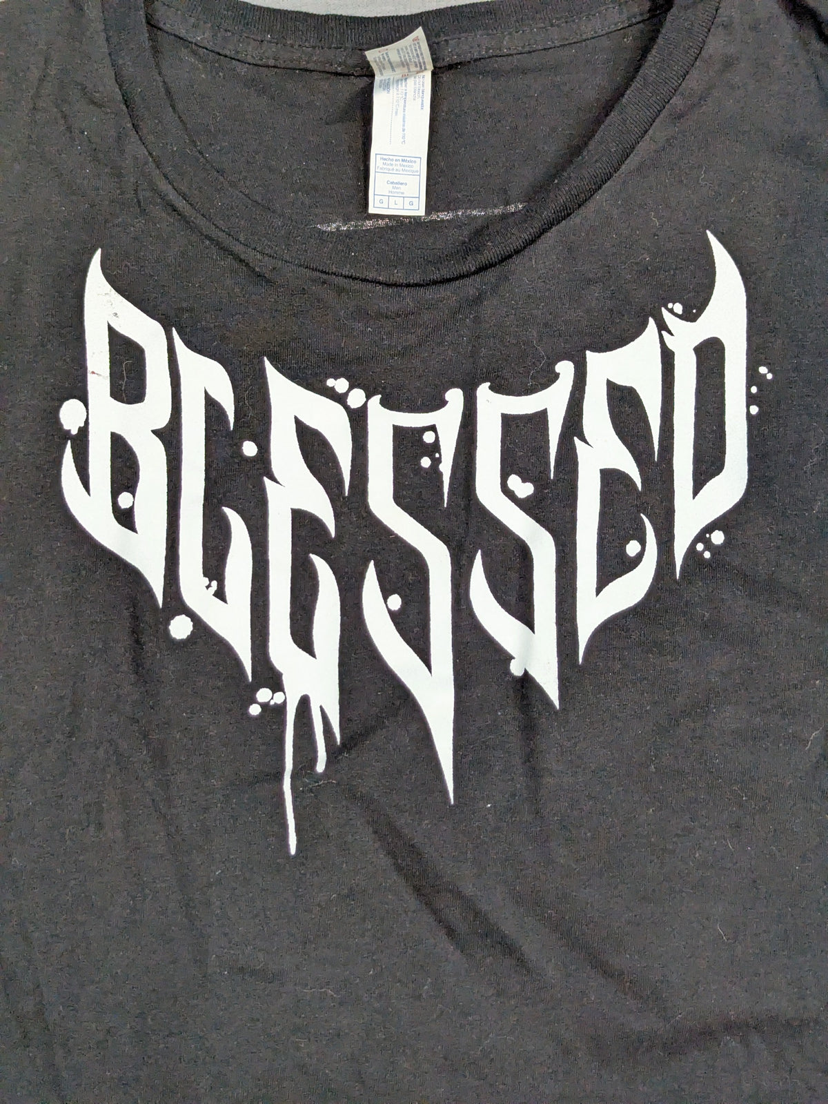 One-El Bendito "BLESSED" T-shirt (Black)
