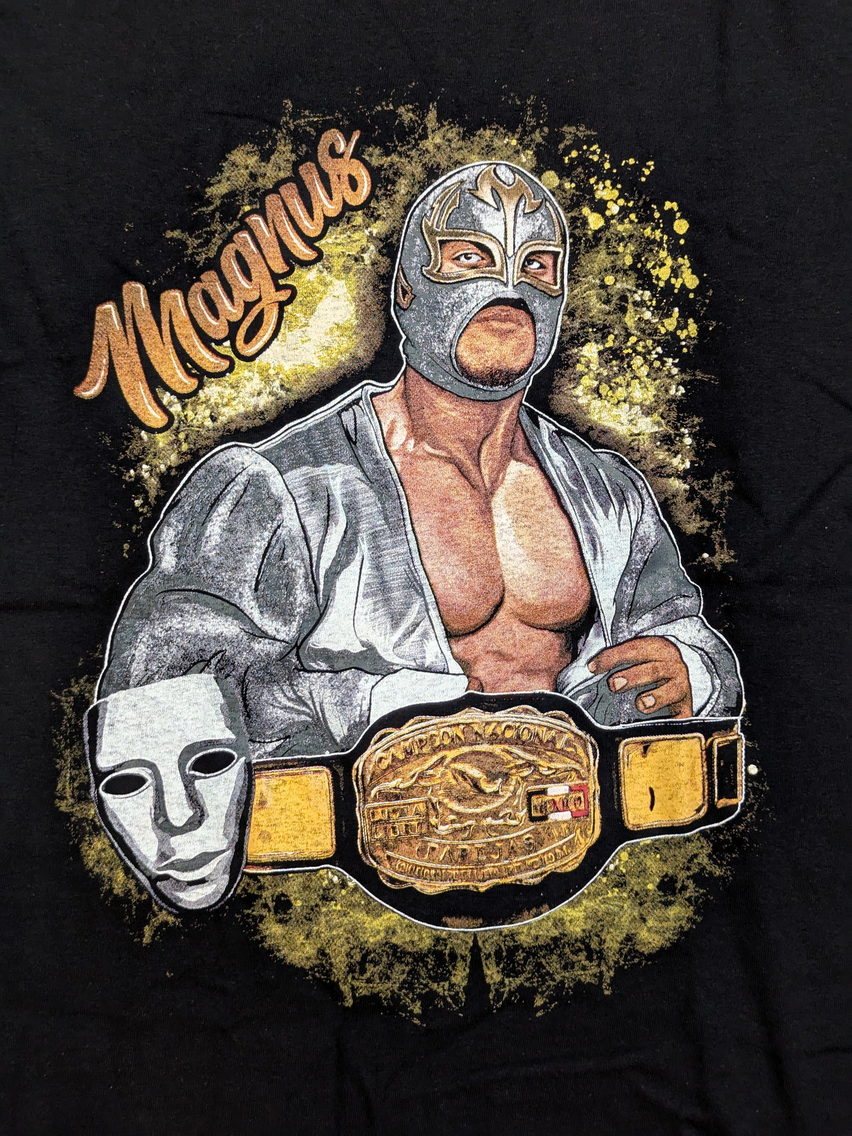 Magnus Picture T-Shirt (4) (Black)