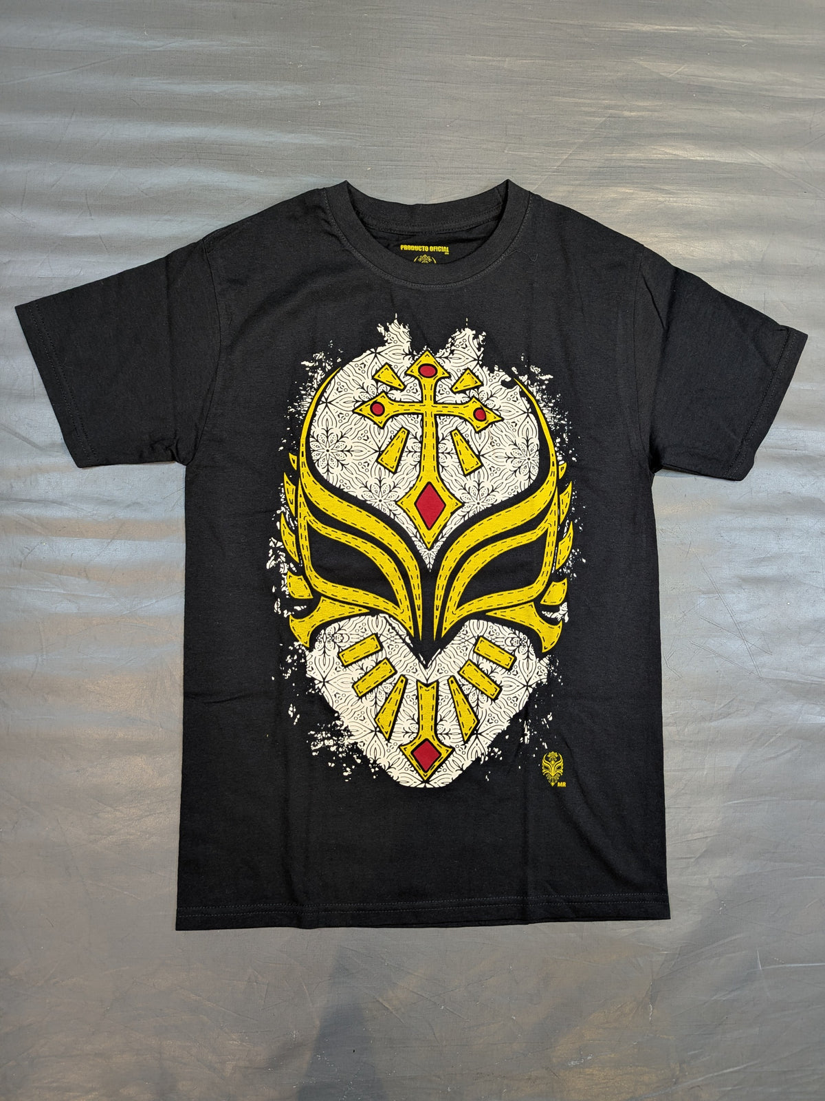 【直筆サイン入り】カリスティコ マスクイラストTシャツ(ブラック)