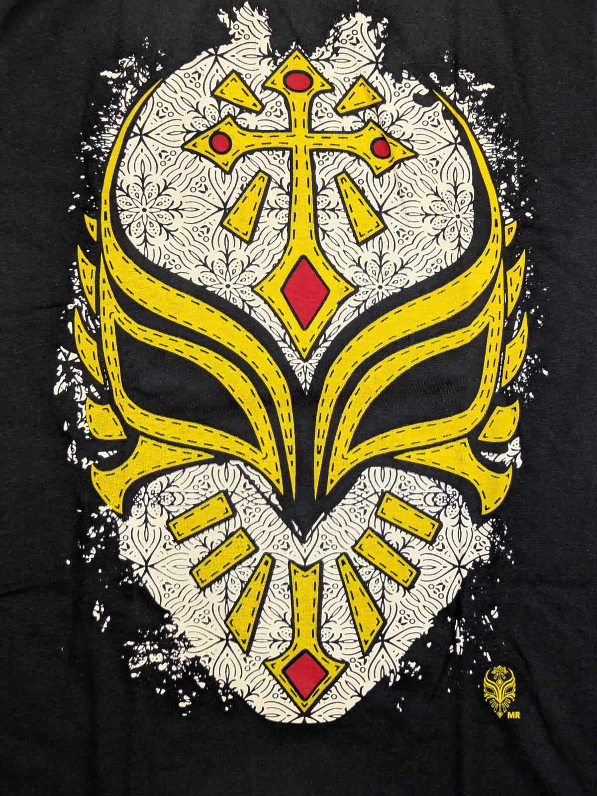 【直筆サイン入り】カリスティコ マスクイラストTシャツ(ブラック)