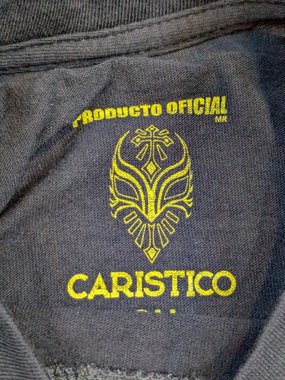 【直筆サイン入り】カリスティコ マスクイラストTシャツ(ブラック)
