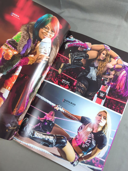 [With ticket stub] WWE OFFICIAL PROGRAM 2018(B)