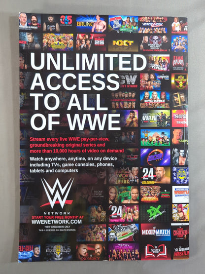 [With ticket stub] WWE OFFICIAL PROGRAM 2018(B)