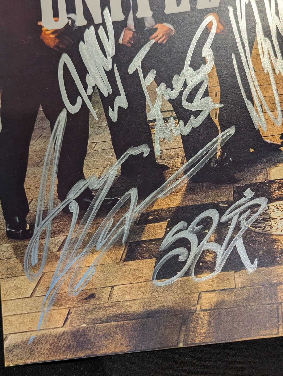 [9 fighters hand signed autograph ] United Empire Pro-Photo 