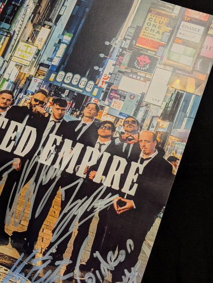 [9 fighters hand signed autograph ] United Empire Pro-Photo 