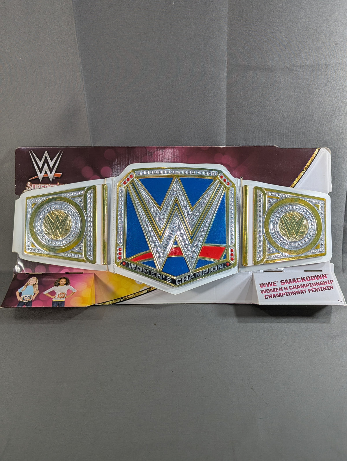 WWE SMACKDOWN WOMEN'S CHAMPIONSHIP BELT Toy Belt