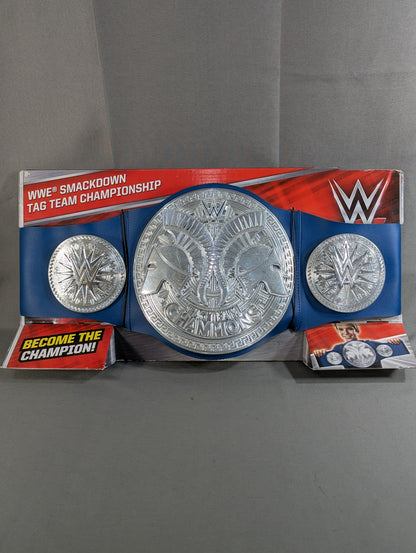 WWE SMACKDOWN TAG TEAM CHAMPIONSHIP BELT Toy Belt