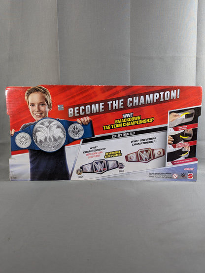 WWE SMACKDOWN TAG TEAM CHAMPIONSHIP BELT Toy Belt