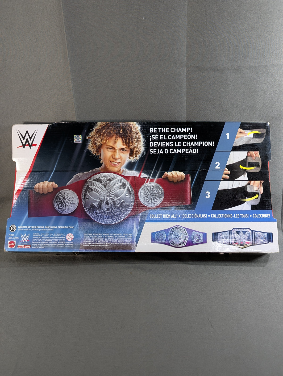 WWE RAW TAG TEAM CHAMPIONSHIP BELT Toy Belt