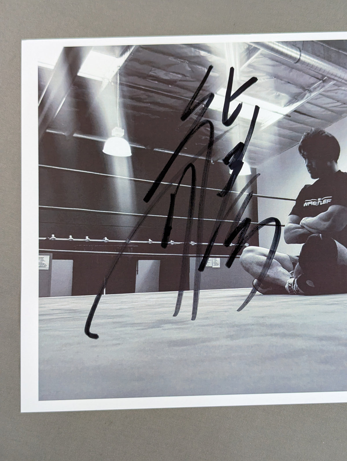 Katsuyori Shibata  hand signed autograph  Pro-Photo  (1)