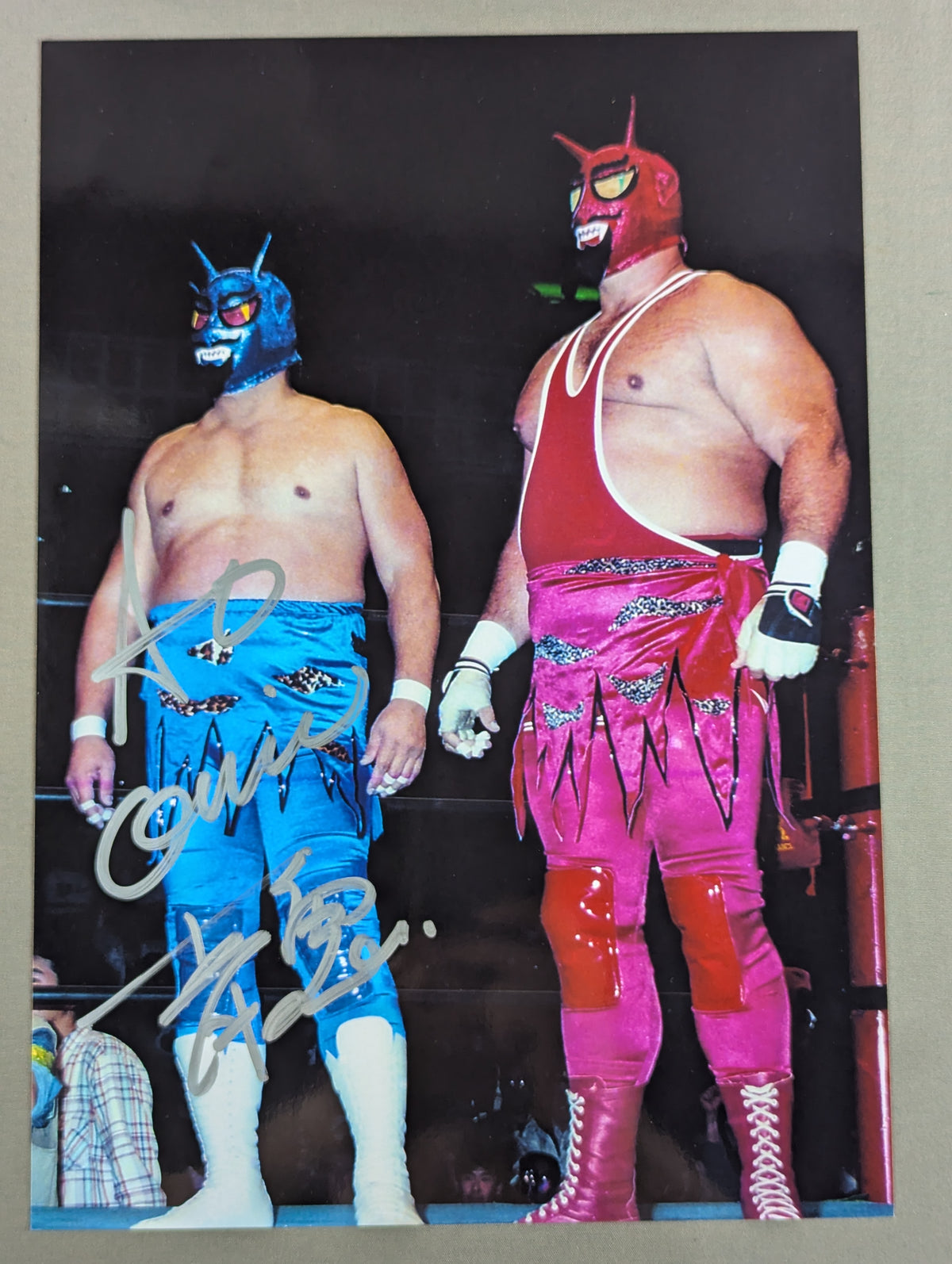 Blue Demon hand signed autograph  Pro-Photo (1)