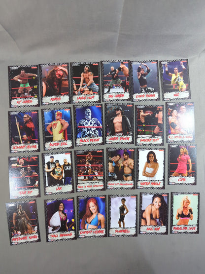 2008 TRISTAR TNA Impact Wrestling レギュラーカード100枚 フルコンプリートセット