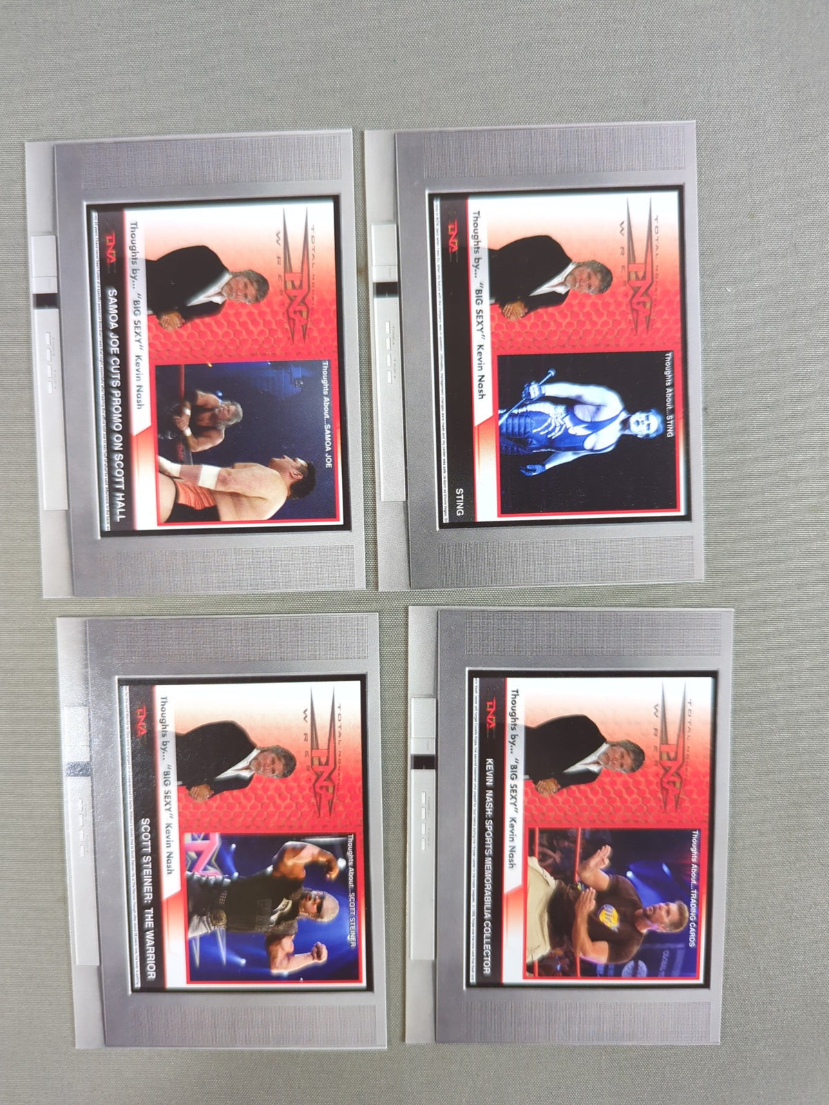 2008 TRISTAR TNA Impact Wrestling レギュラーカード100枚 フルコンプリートセット