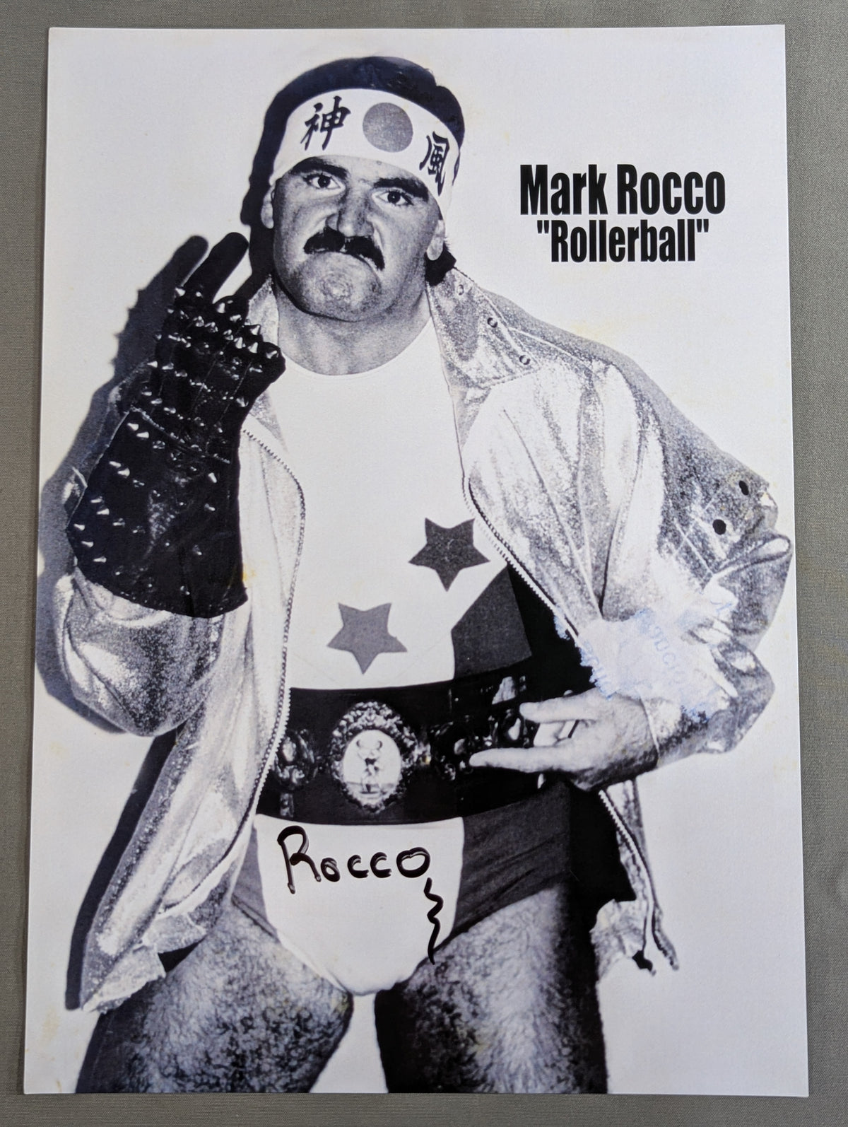 Mark Loco hand signed autograph Pro-Photo  (2)