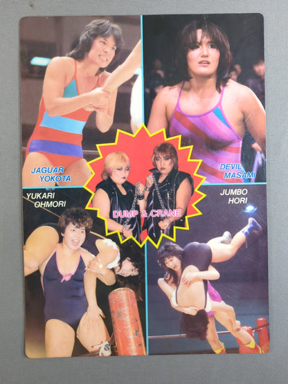 [Lioness Asuka hand signed autograph ] ★ Original ★ Crash Gals Shitajiki (Pencil board)