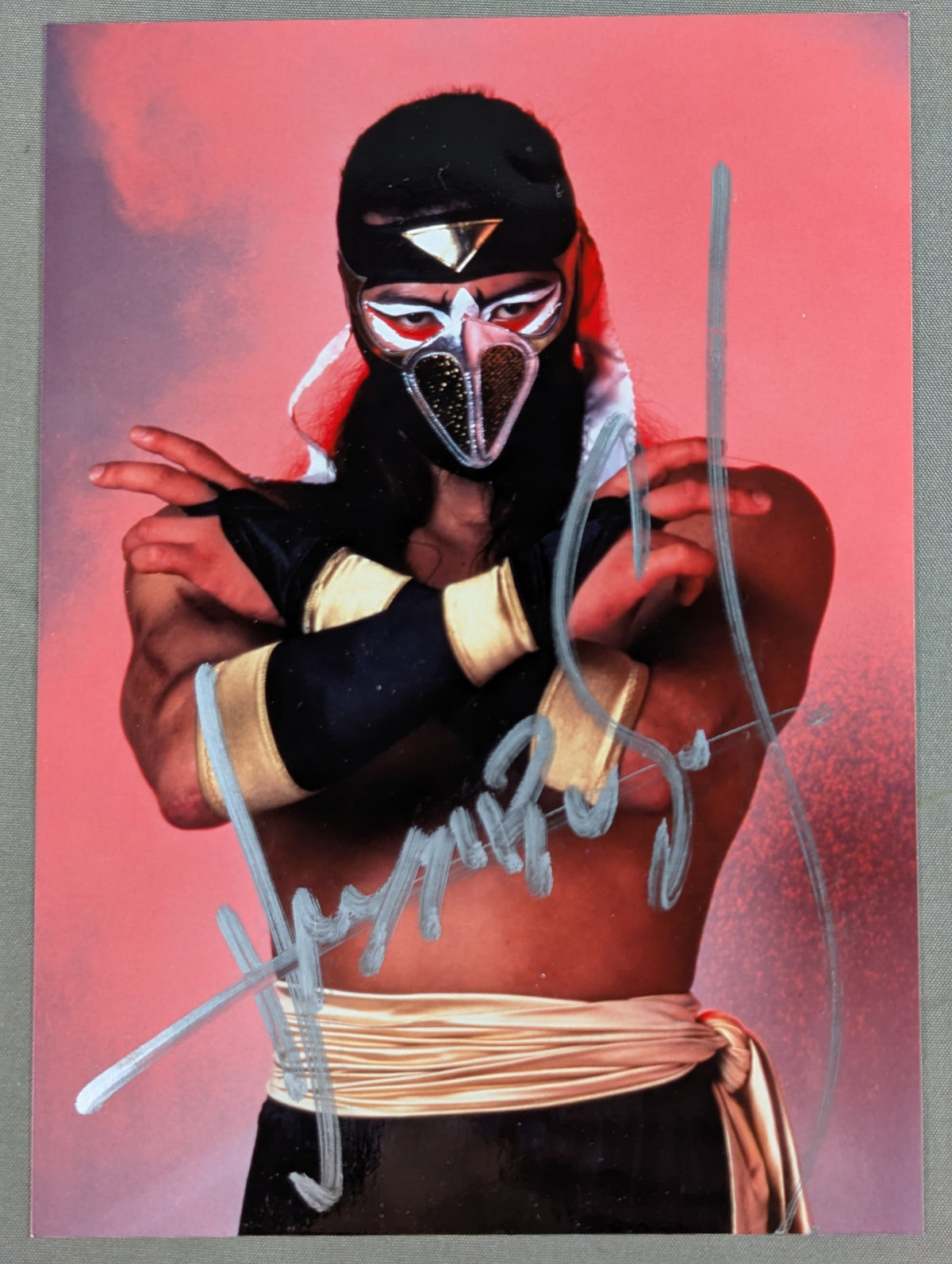 HAYABUSA  hand signed autograph  photo 