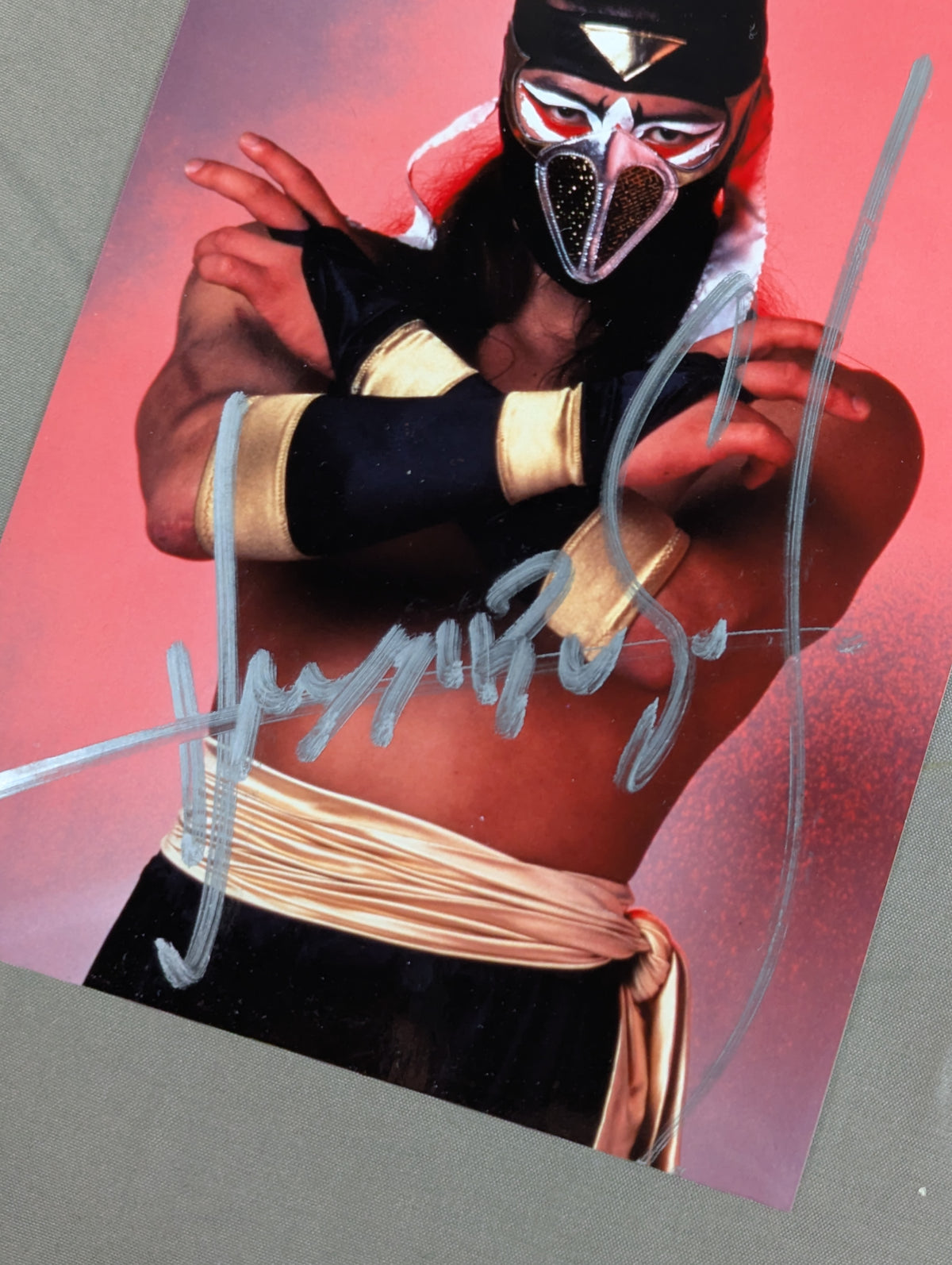 HAYABUSA  hand signed autograph  photo 