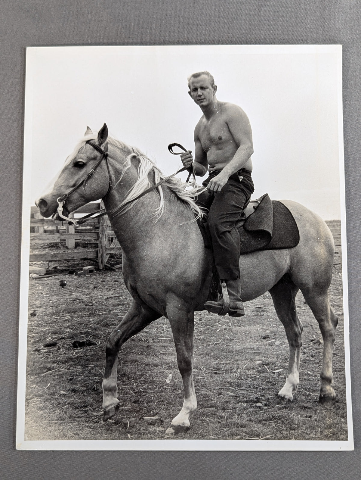 Dory Funk Jr.  Black and White Pro-Photo  (2)