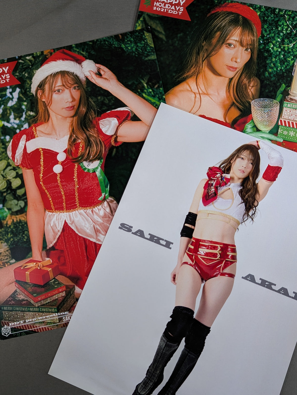 赤井沙希 ポートレート 3枚セット