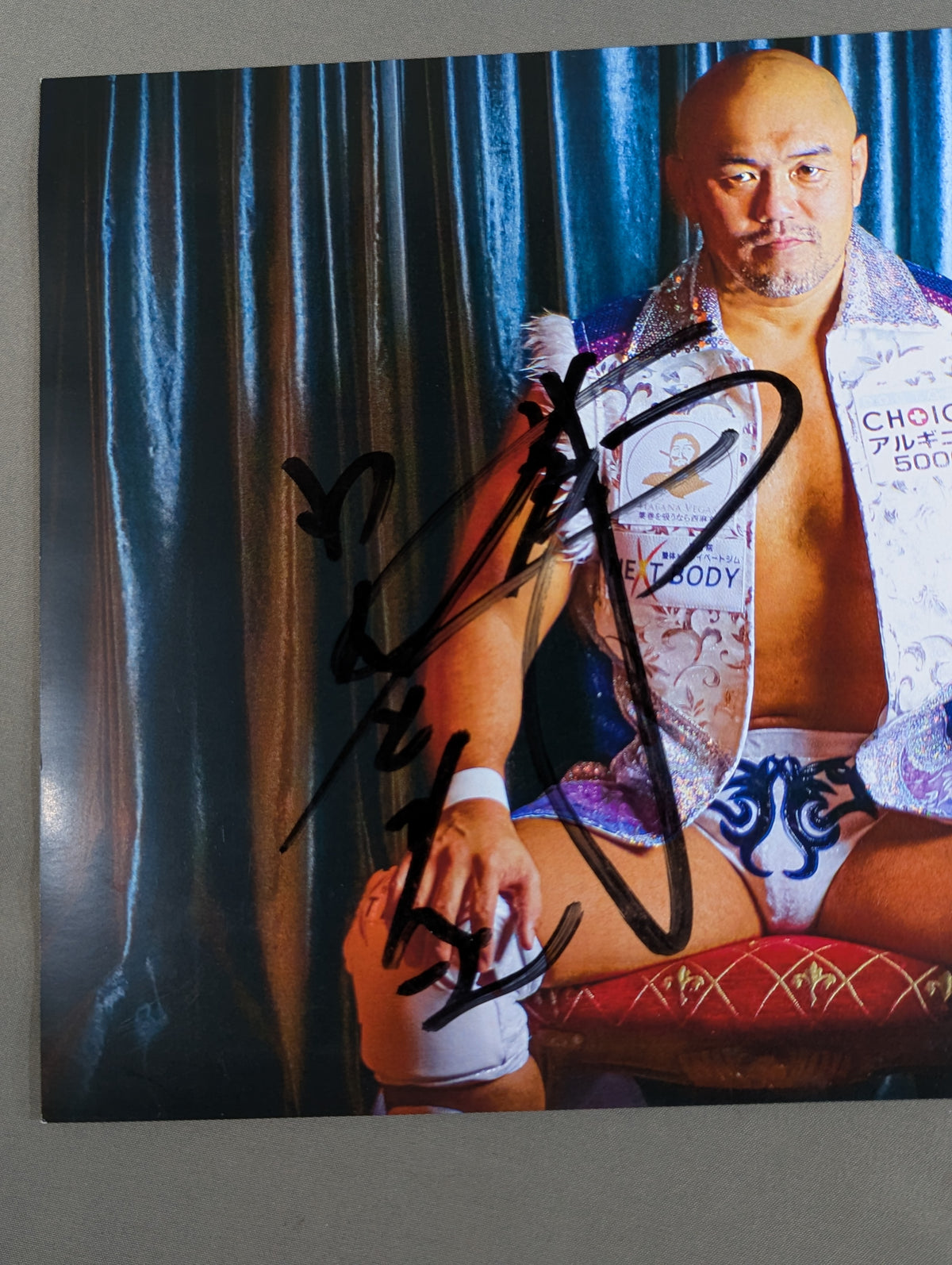 Jun Akiyama hand signed autograph  Pro-Photo  (A-1)