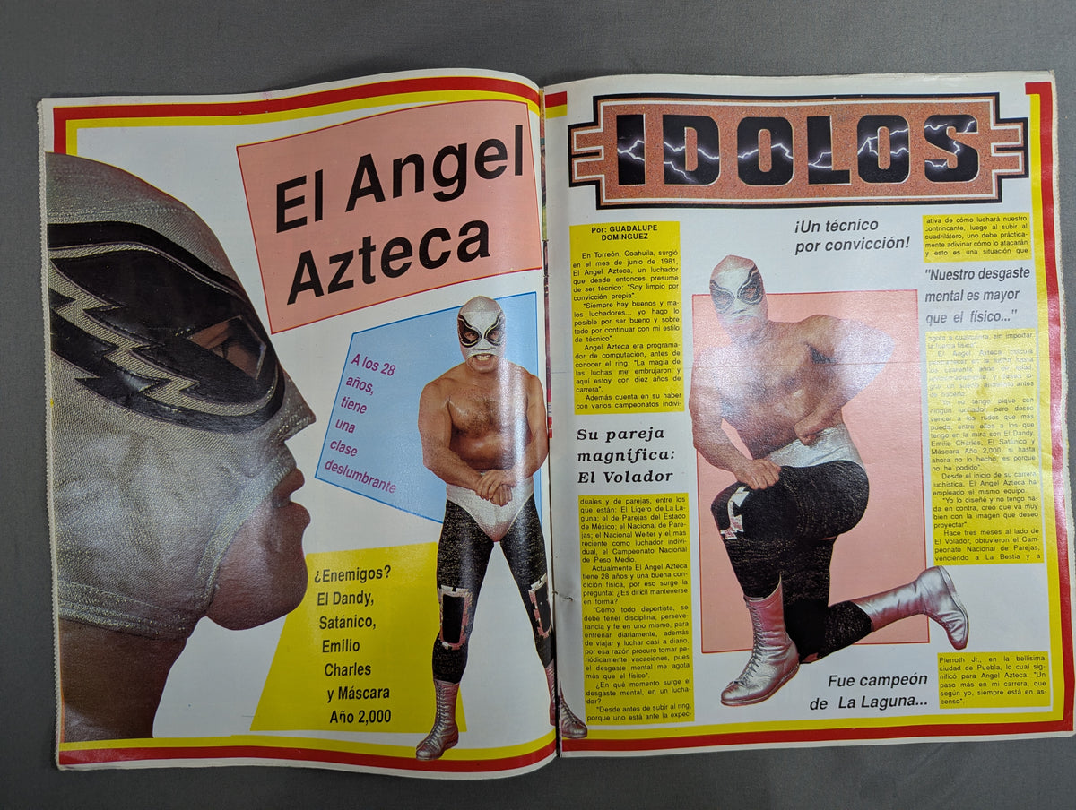 SUPER LUCHAS NACIONAL E INTERNACIONAL No.25 ★EDICION DE PLATA★