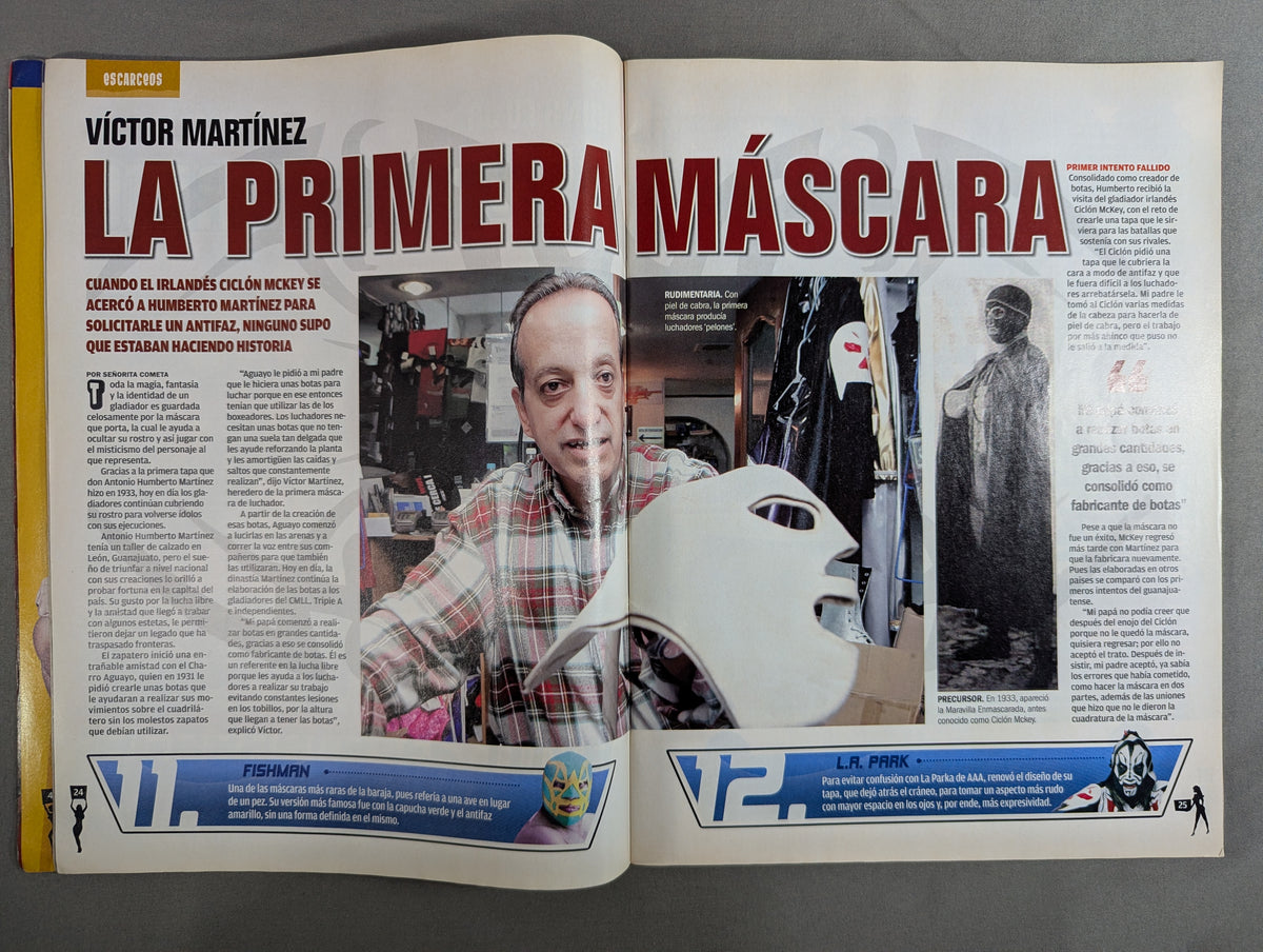 RECORD LUCHAS MENSUAL No.21 ★MASCARAS El Especial★