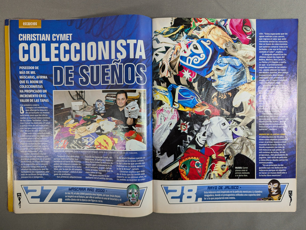 RECORD LUCHAS MENSUAL No.21 ★MASCARAS El Especial★