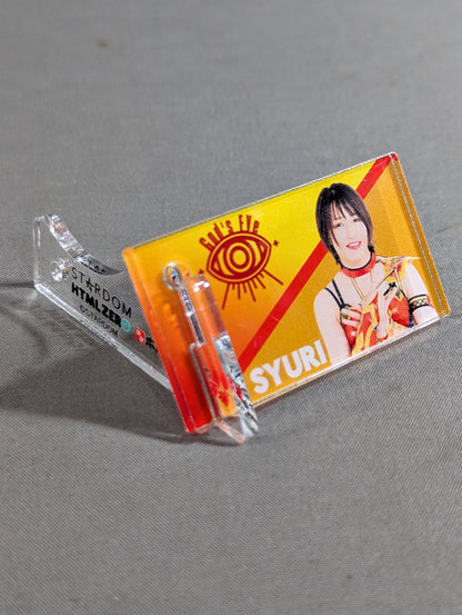 朱里 箸置き(スターダム×ときわ亭)