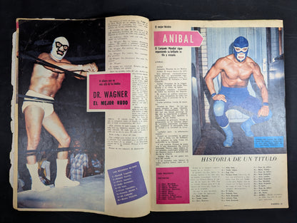 EL HALCON Solo Lucha Libre Numero.24 ★1972 ANUARIO★
