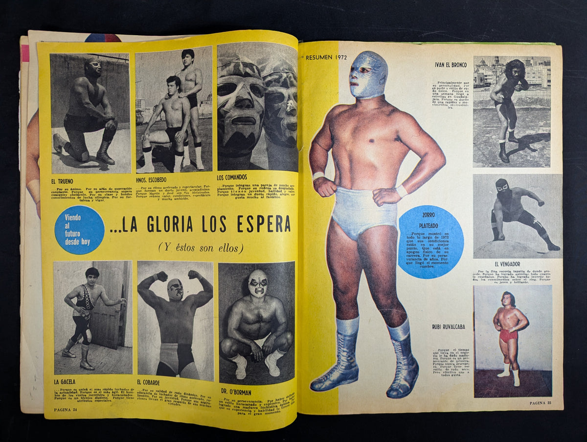 EL HALCON Solo Lucha Libre Numero.24 ★1972 ANUARIO★