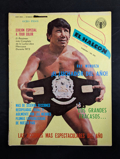 EL HALCON Solo Lucha Libre Numero.81 ★1973 ANUARIO★