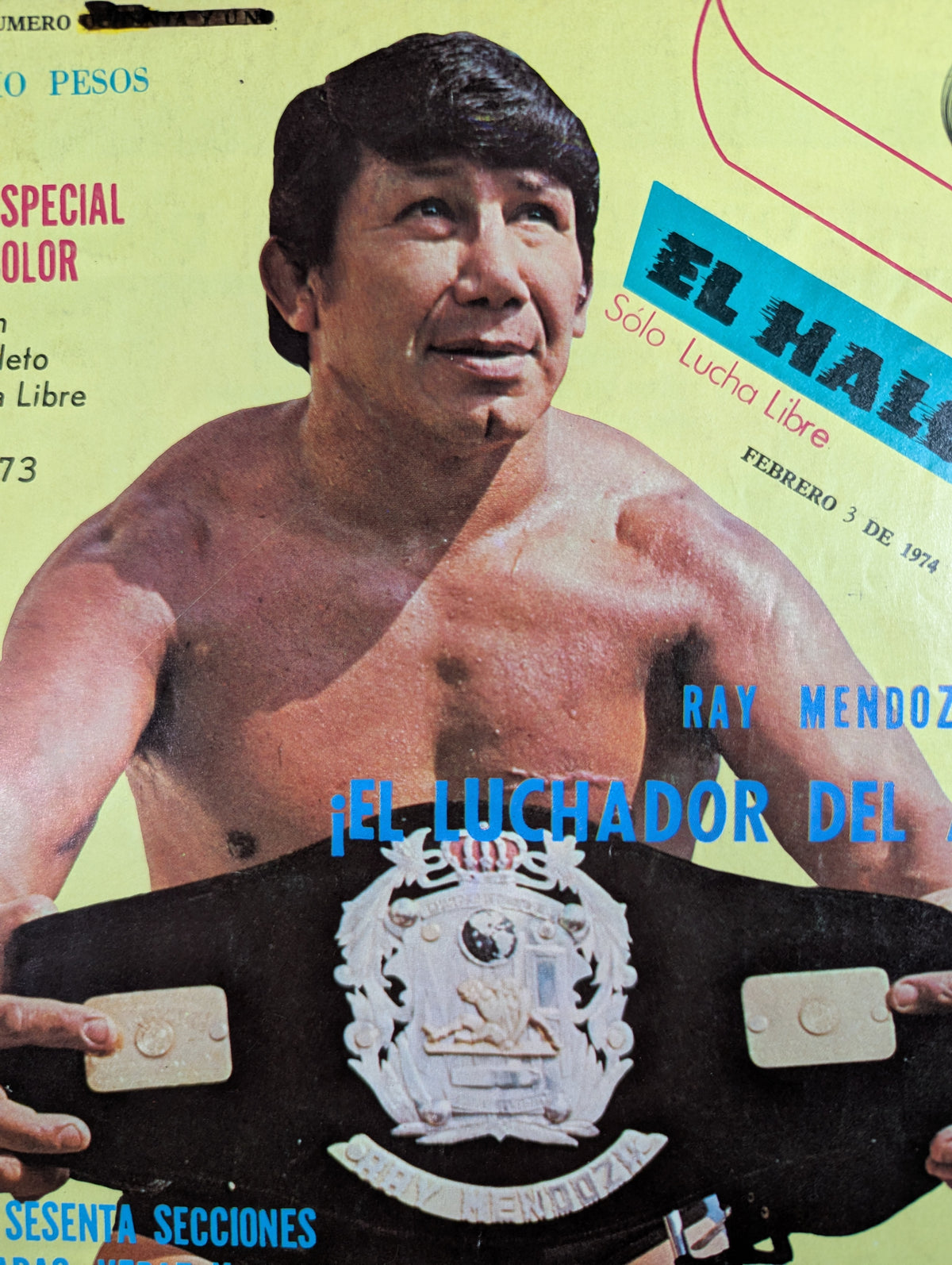 EL HALCON Solo Lucha Libre Numero.81 ★1973 ANUARIO★