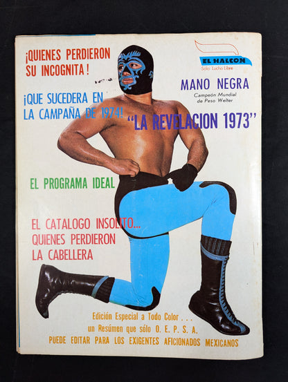 EL HALCON Solo Lucha Libre Numero.81 ★1973 ANUARIO★