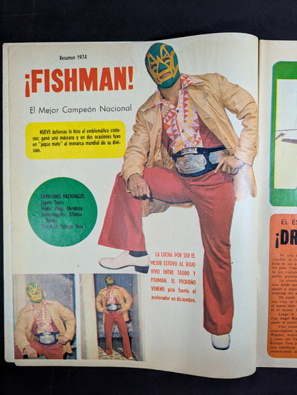 EL HALCON Solo Lucha Libre Numero.133 ★1974 ANUARIO★