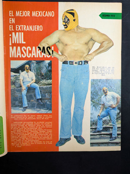 EL HALCON Solo Lucha Libre Numero.133 ★1974 ANUARIO★