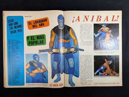 EL HALCON Solo Lucha Libre Numero.133 ★1974 ANUARIO★