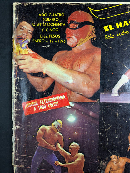 EL HALCON Solo Lucha Libre Numero.185 ★1975 ANUARIO★
