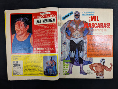 EL HALCON Solo Lucha Libre Numero.185 ★1975 ANUARIO★