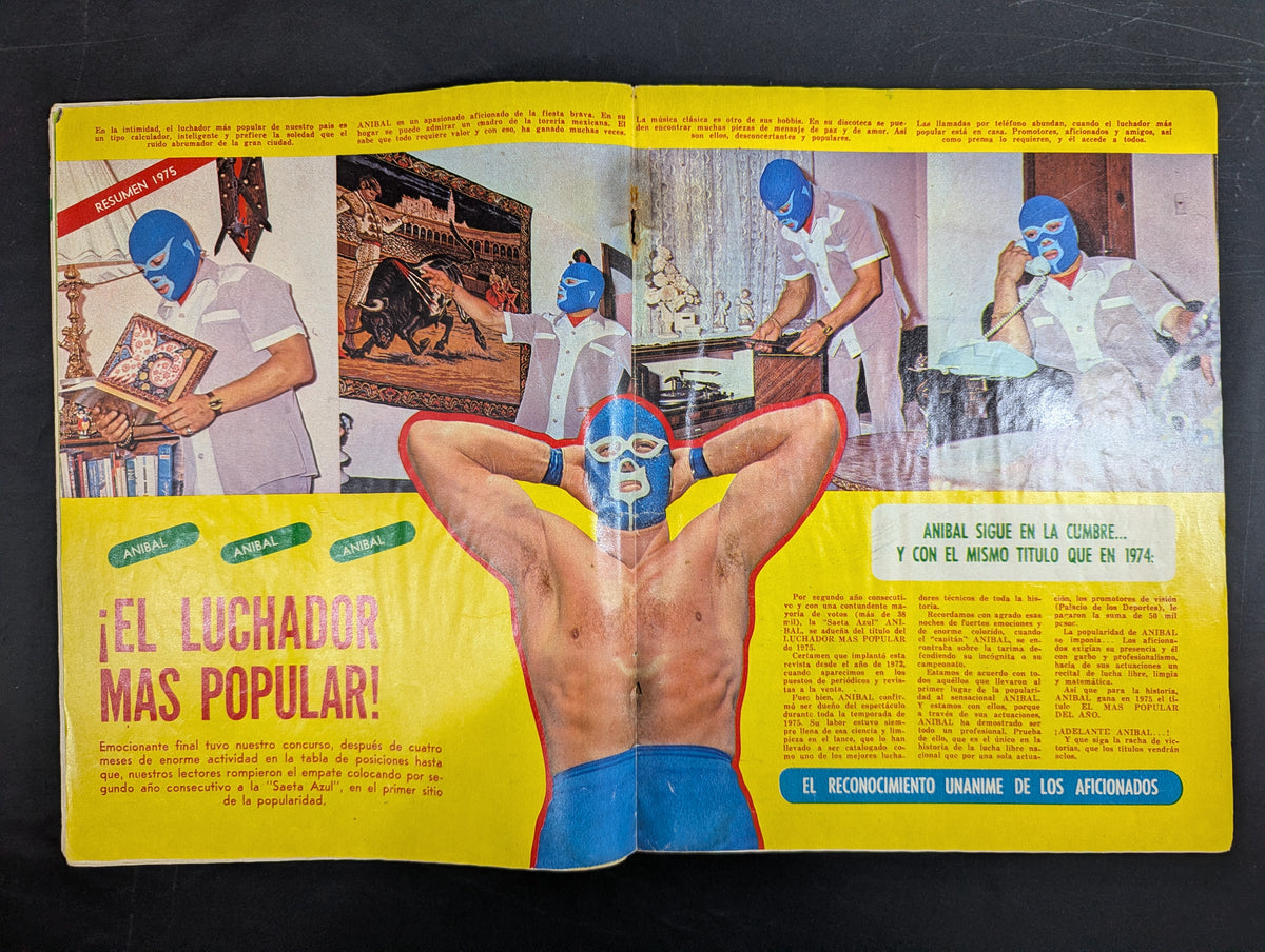 EL HALCON Solo Lucha Libre Numero.185 ★1975 ANUARIO★