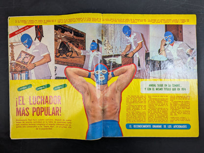 EL HALCON Solo Lucha Libre Numero.185 ★1975 ANUARIO★
