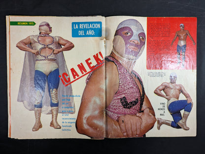EL HALCON Solo Lucha Libre Numero.185 ★1975 ANUARIO★