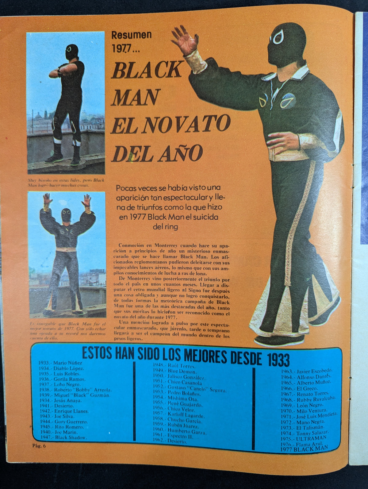 EL HALCON Solo Lucha Libre Numero.296 ★1977 ANUARIO★