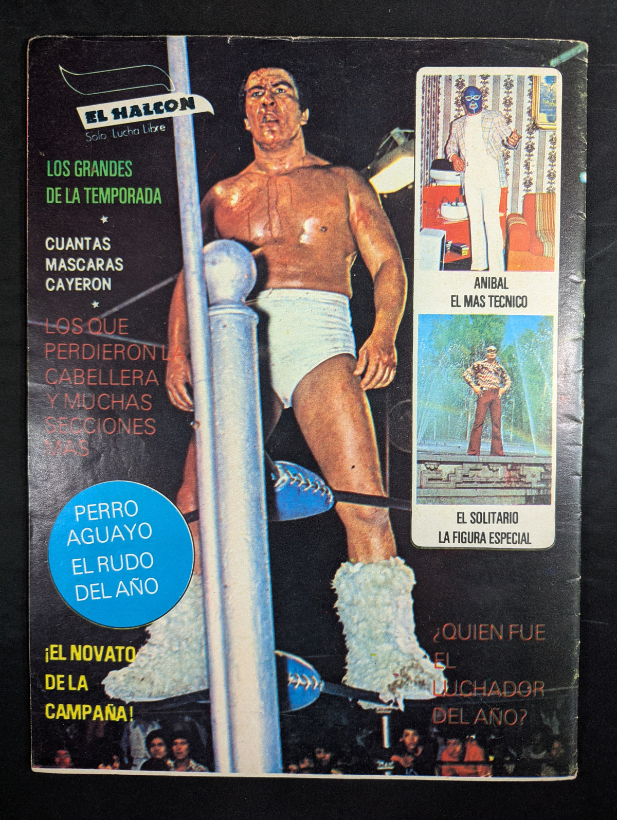 EL HALCON Solo Lucha Libre Numero.347 ★1978 ANUARIO★
