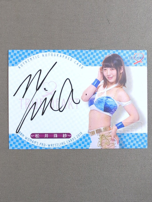 2019 BBM Misa Matsui Official Autographed Card