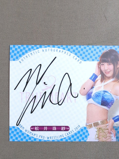2019 BBM Misa Matsui Official Autographed Card