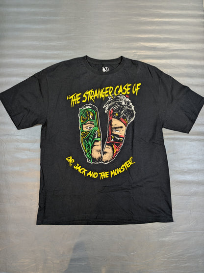 ビオレント・ジャック「RELEASE THE MONSTER」イラストTシャツ(ブラック)