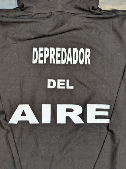 Volador Junior Illustrated Sleeve T-Shirt (Black Hoodie)