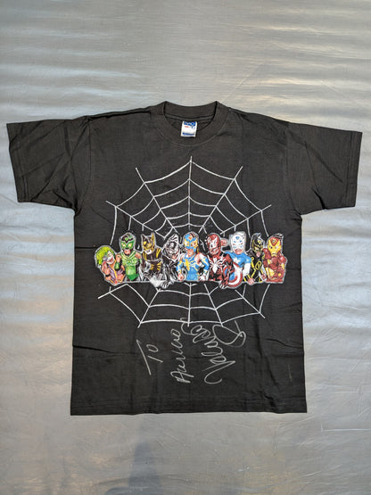 【直筆サイン入り】ボラドール・ジュニア イラストTシャツ②(ブラック)